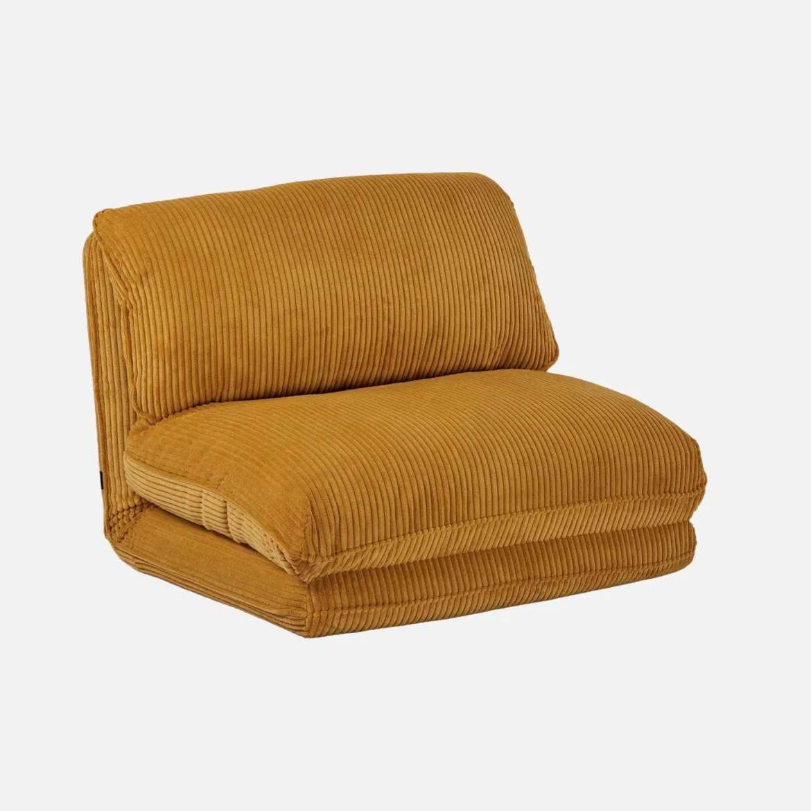 Poltrona letto convertibile velluto a coste grosse coste