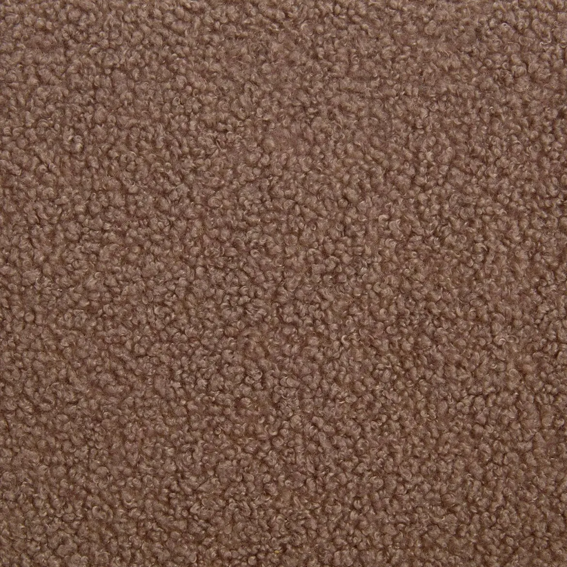 Poltrona scandinava per bambini in tessuto bouclé e legno di hevea