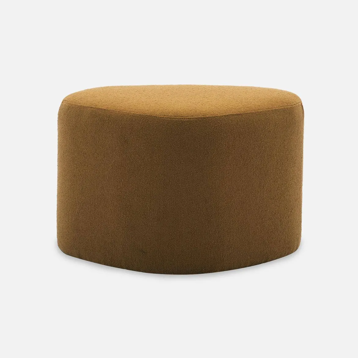 Pouf a forma di ciottolo in tessuto
