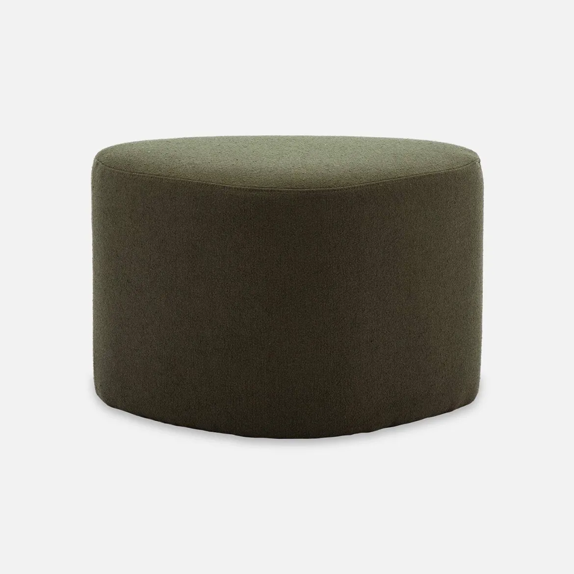 Pouf a forma di ciottolo in tessuto