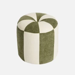 Pouf per bambini in tessuto ciniglia