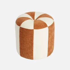 Pouf per bambini in tessuto ciniglia