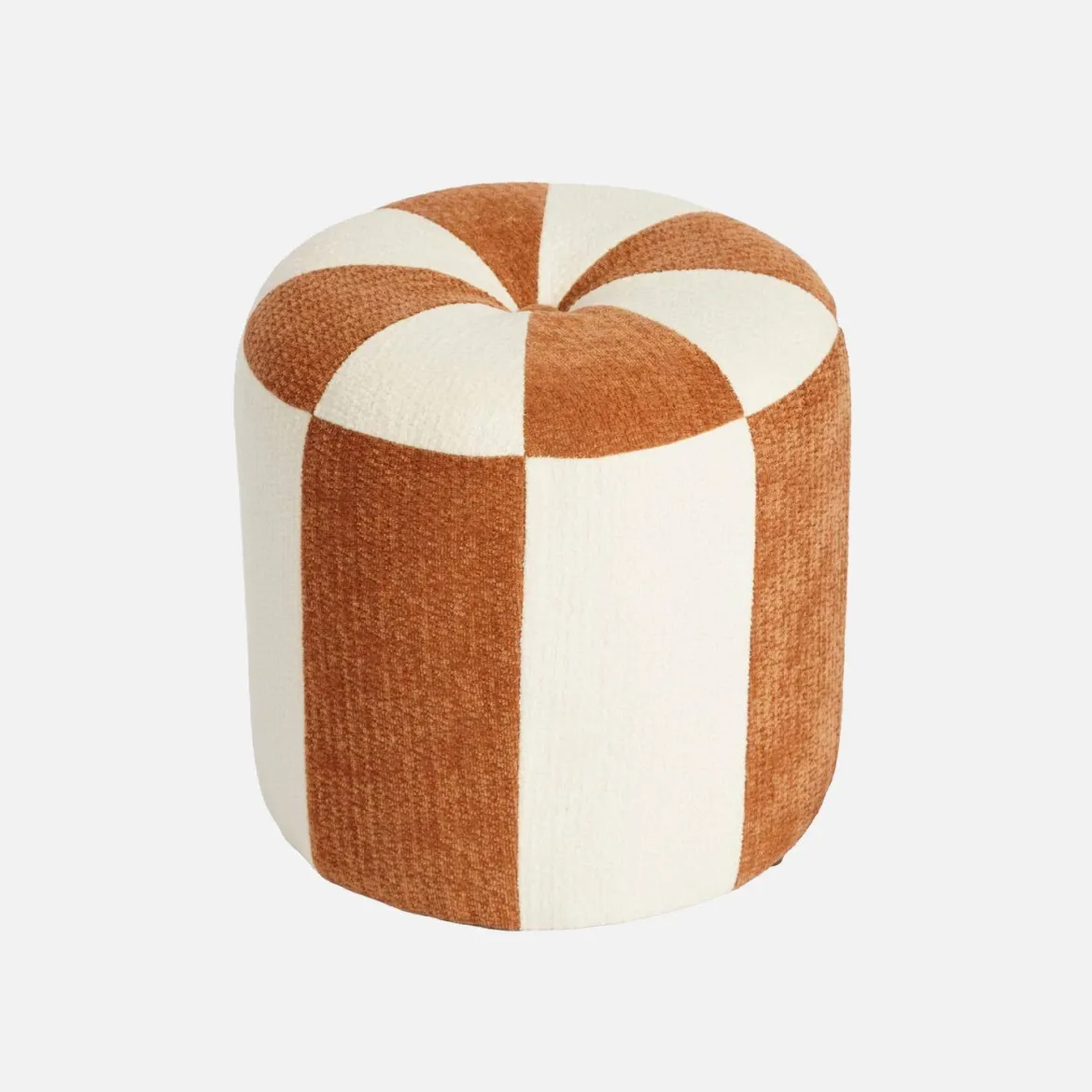 Pouf per bambini in tessuto ciniglia