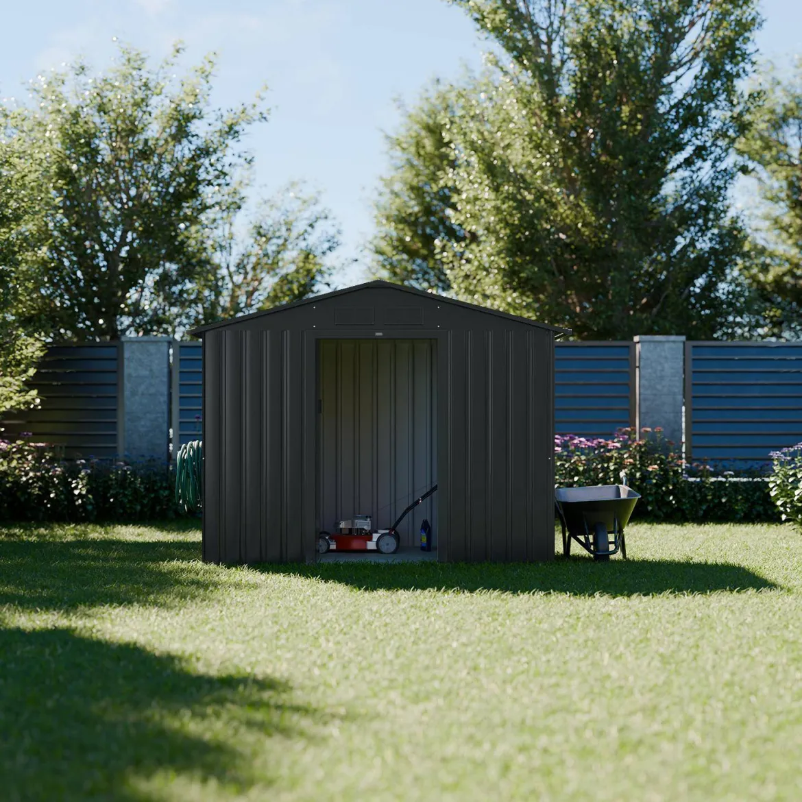 Riparo da giardino 2,71m² con kit di ancoraggio