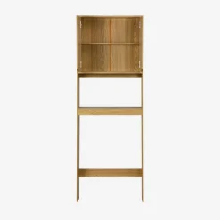 Scaffale / mobile WC vintage decorazione legno