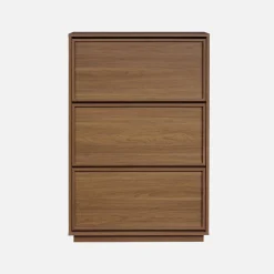 Scarpiera in legno, 3 ante