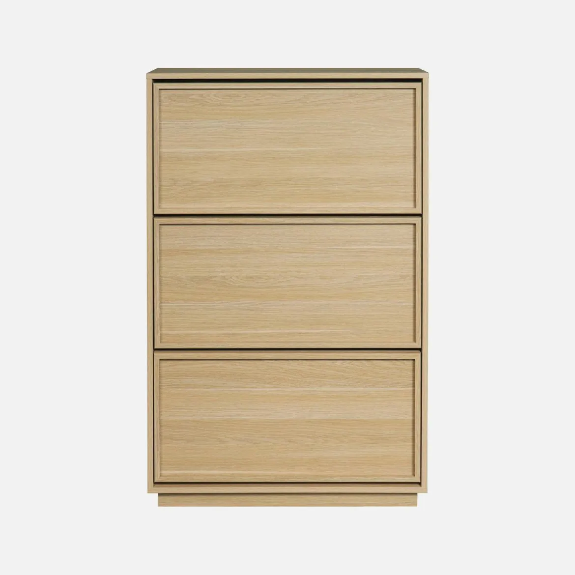 Scarpiera in legno, 3 ante