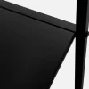 Scrivania in metallo con 2 ripiani, 120cm