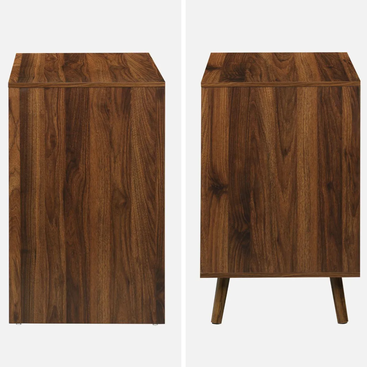 Scrivania scandinava decorazione in legno, 2 cassetti