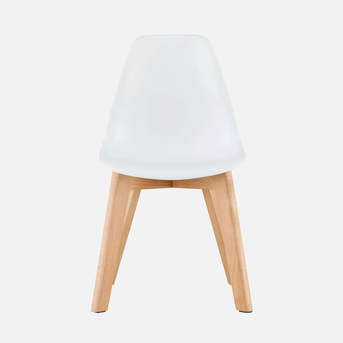 Sedia scandinava per bambini in legno di faggio
