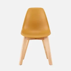 Sedia scandinava per bambini in legno di faggio