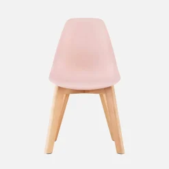 Sedia scandinava per bambini in legno di faggio