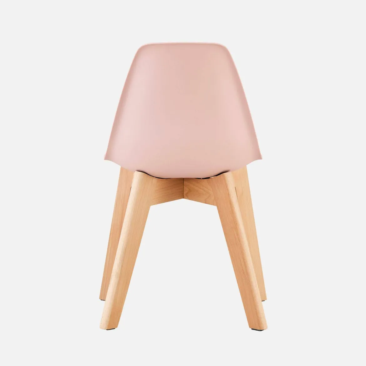 Sedia scandinava per bambini in legno di faggio
