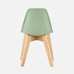 Sedia scandinava per bambini in legno di faggio