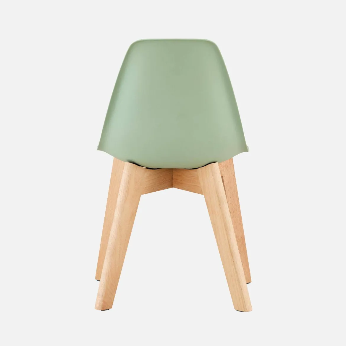 Sedia scandinava per bambini in legno di faggio