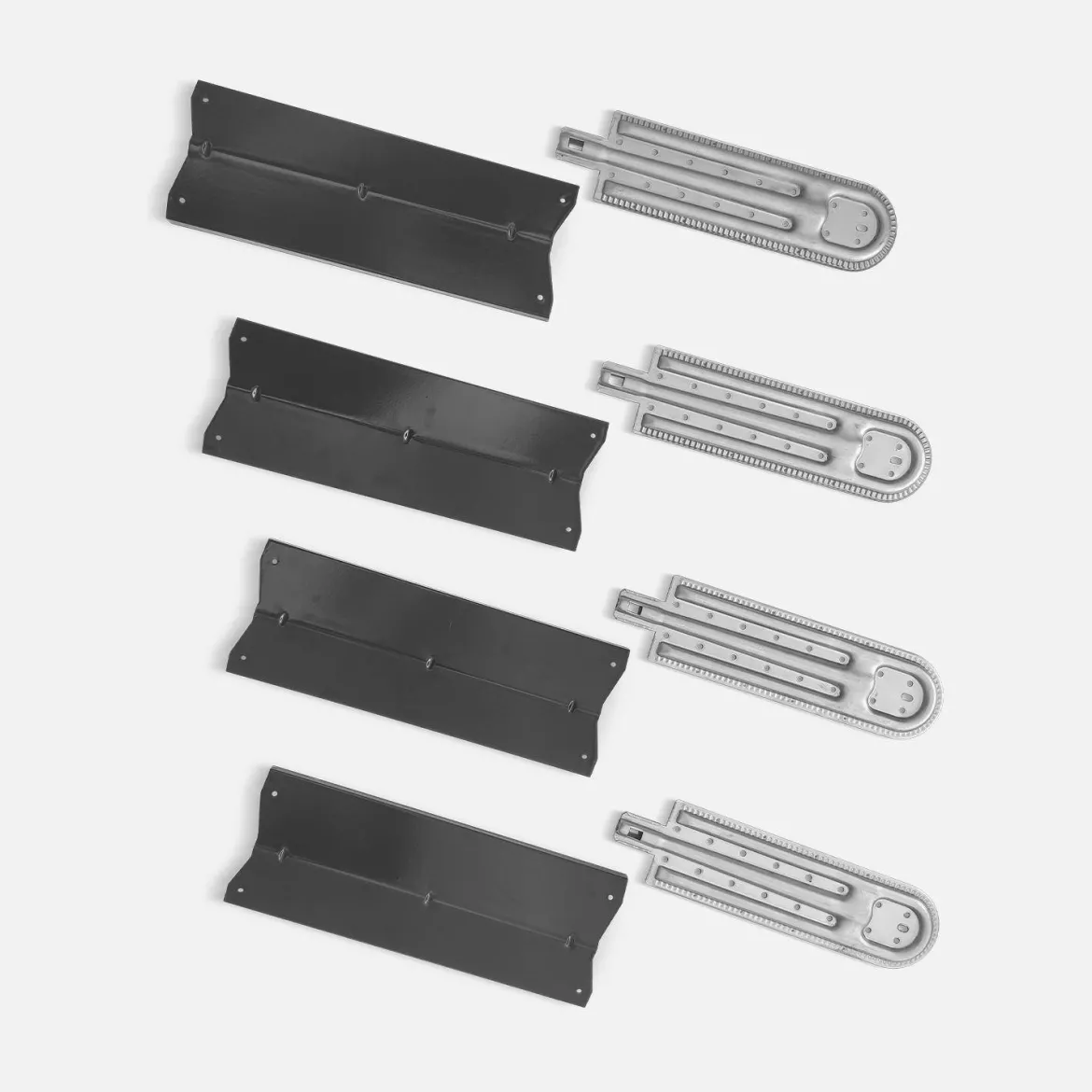 Set 4 bruciatori e 4 diffusori per barbecue Richelieu, D'Artagnan e Rochefort