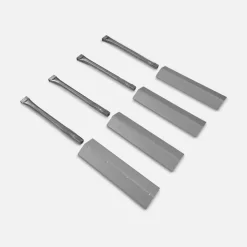 Set 4 bruciatori e 4 diffusori per barbecue Athos, Albert e Bazin
