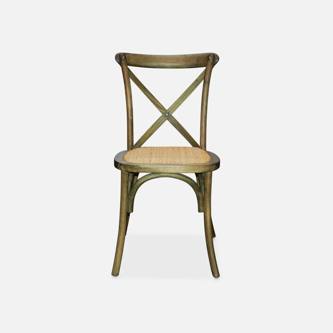Set 4 sedie da bistrot vintage in legno