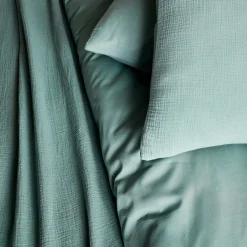 Set biancheria da letto in cotone verde