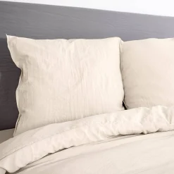 Set biancheria da letto in microfibra lavata, 2 posti