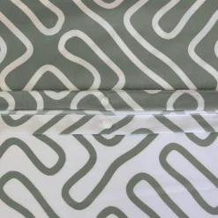 Set biancheria da letto in microfibra reversibile con fantasia, 2 posti