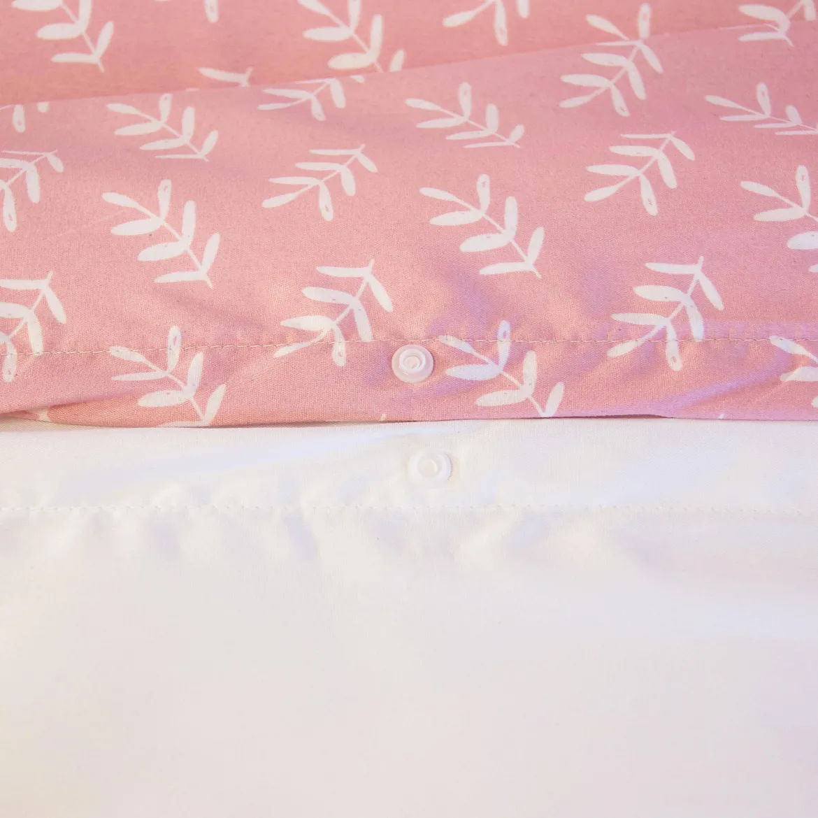 Set biancheria da letto in microfibra reversibile stampata foresta incantata, 140cm
