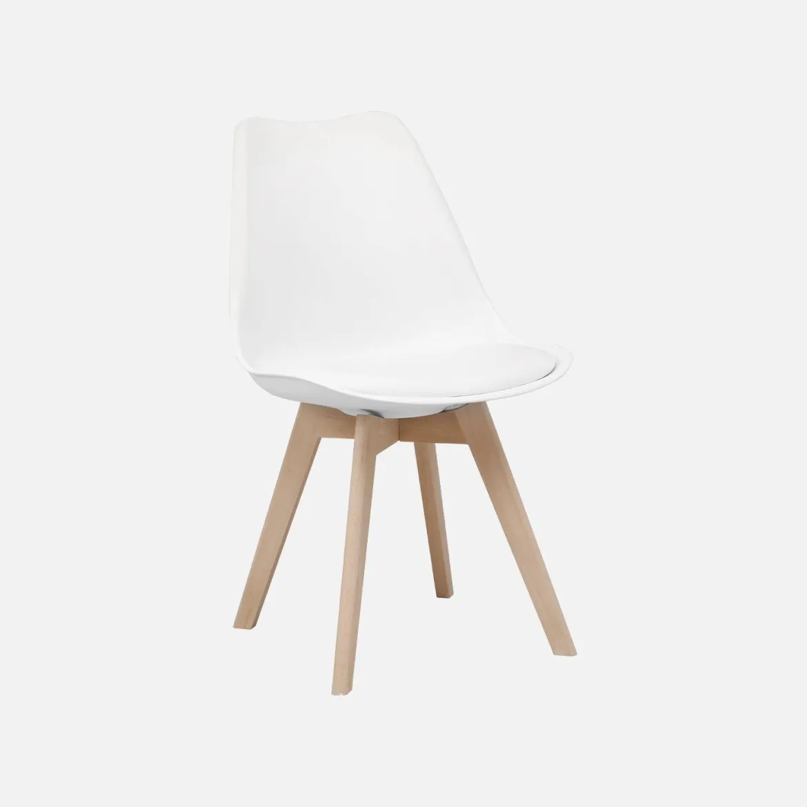 Set da pranzo tondo e 2 sedie, 80cm