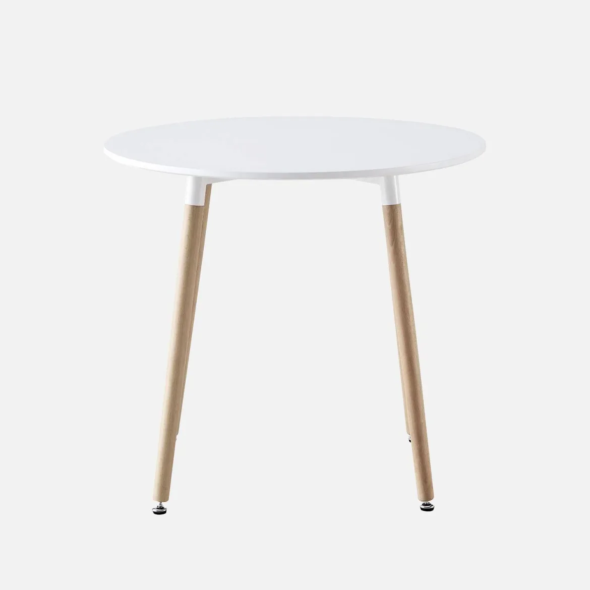 Set da pranzo tondo e 2 sedie, 80cm
