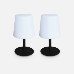 Set di 2 lampada da tavolo LED per interni/esterni