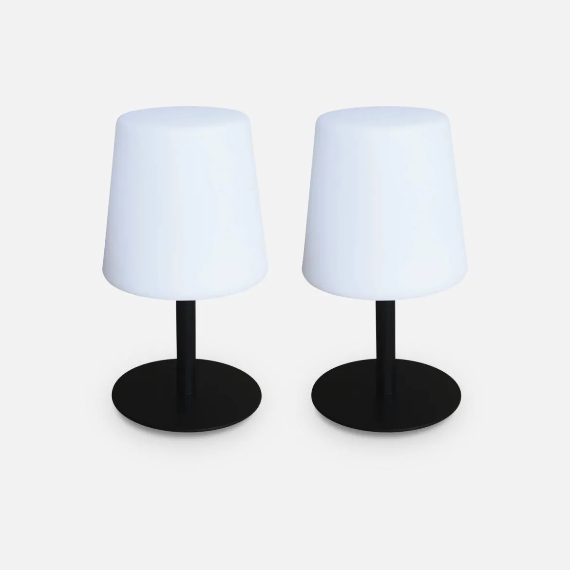 Set di 2 lampada da tavolo LED per interni/esterni