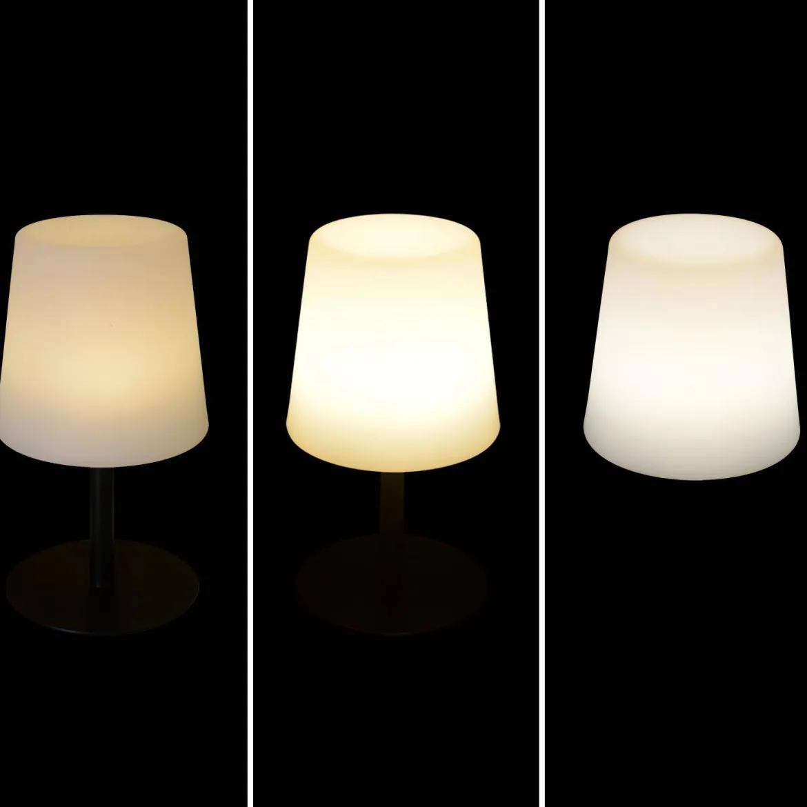 Set di 2 lampada da tavolo LED per interni/esterni