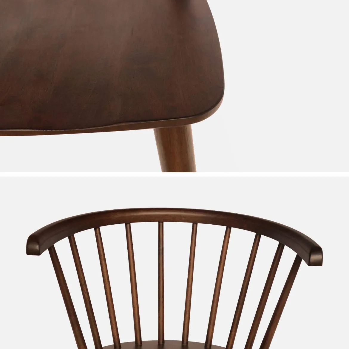 Set di 4 sedie in legno