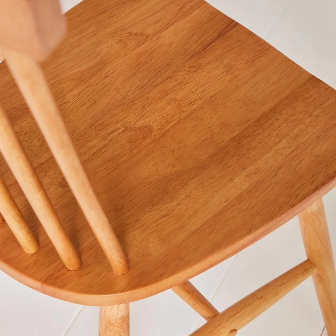Set di 4 sedie in legno di hevea