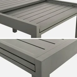 Set tavolo da giardino allungabile con 8 sedie