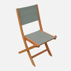 Set tavolo da giardino allungabile in legno di eucalipto con 8 sedie