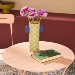 Set tavolo da giardino bistrot pieghevole rotondo in acciaio, 2 sedie