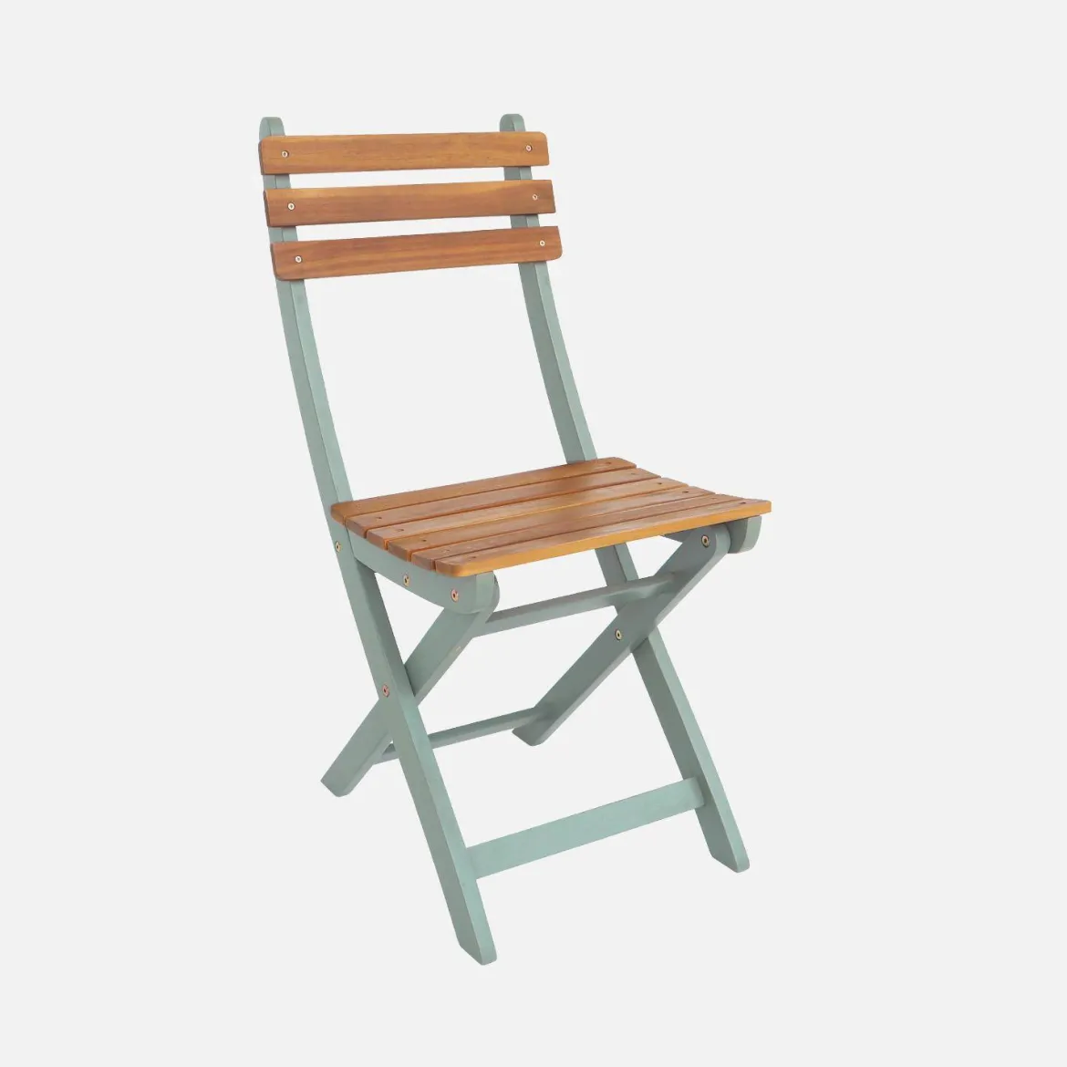 Set tavolo da giardino con angoli arrotondati in legno di acacia con 8 sedie