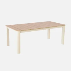Set tavolo da giardino in alluminio con 8 sedie