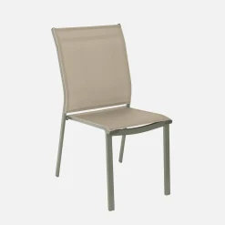 Set tavolo da giardino in alluminio con 8 sedie