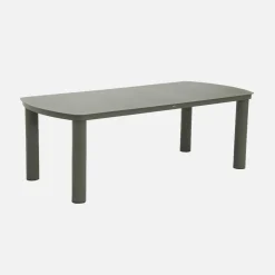 Set tavolo da giardino in alluminio con 8 sedie