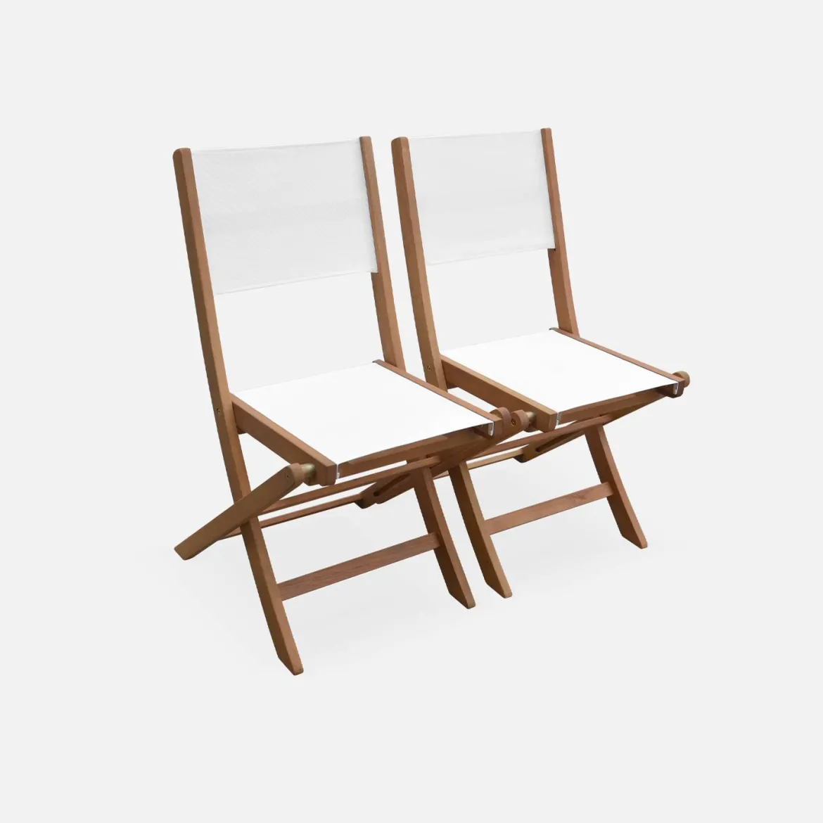 Set tavolo da giardino rettangolare allungabile in legno con 8 sedie
