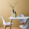 Set tavolo e 4 sedie da pranzo scandinavo con gambe in legno, 120x80cm