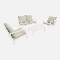 Set di copricuscini per salotto da giardino