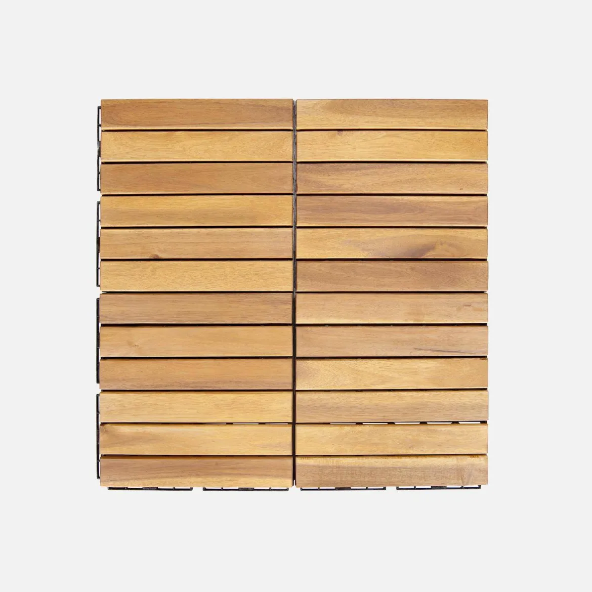 Set di piastrelle per decking in legno, 30x30cm