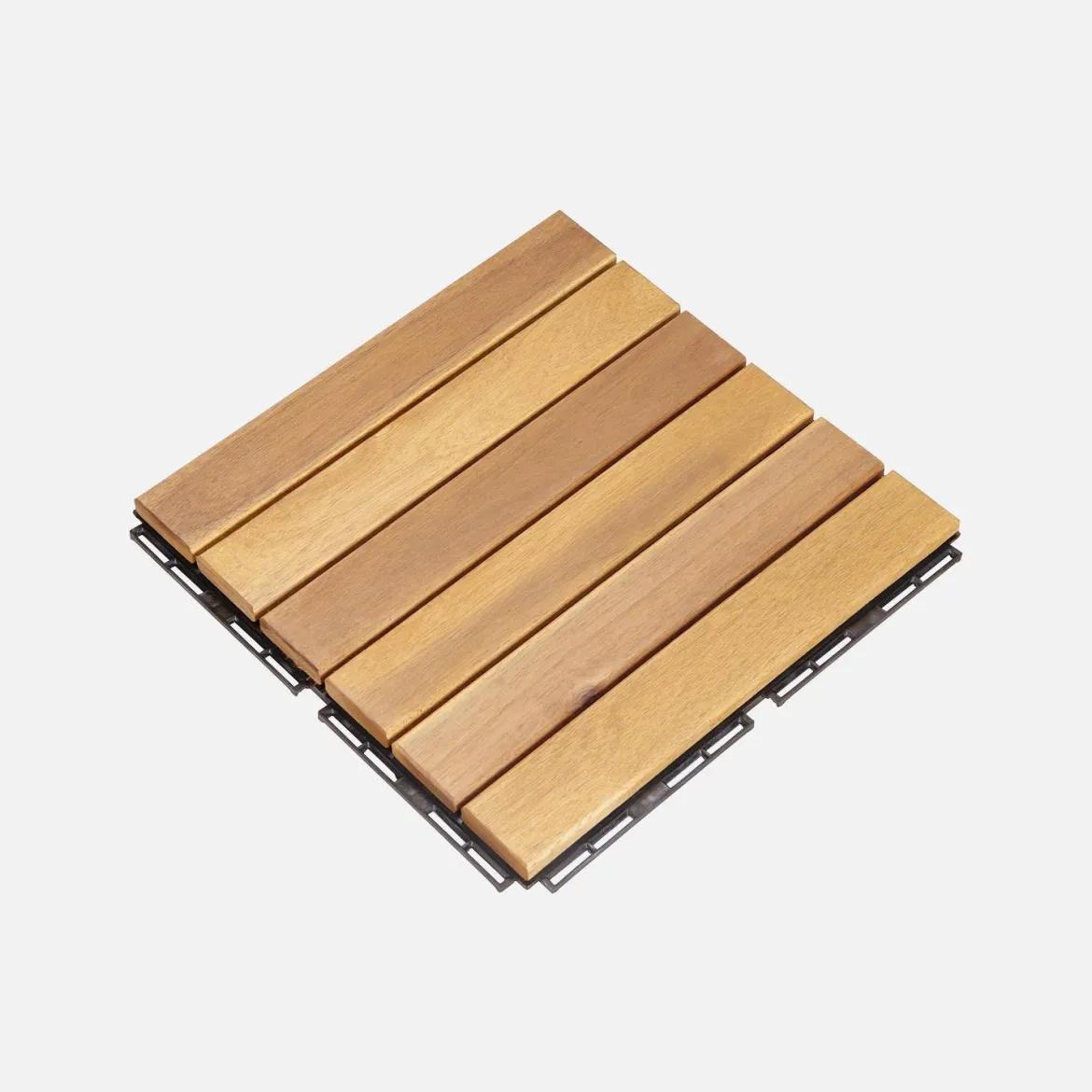 Set di piastrelle per decking in legno, 30x30cm