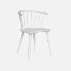 Set di 4 sedie in legno