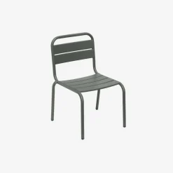 Set di 2 sedie in metallo per bambini