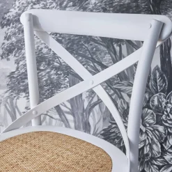 Set di 2 sgabello da bar bistrot vintage legno