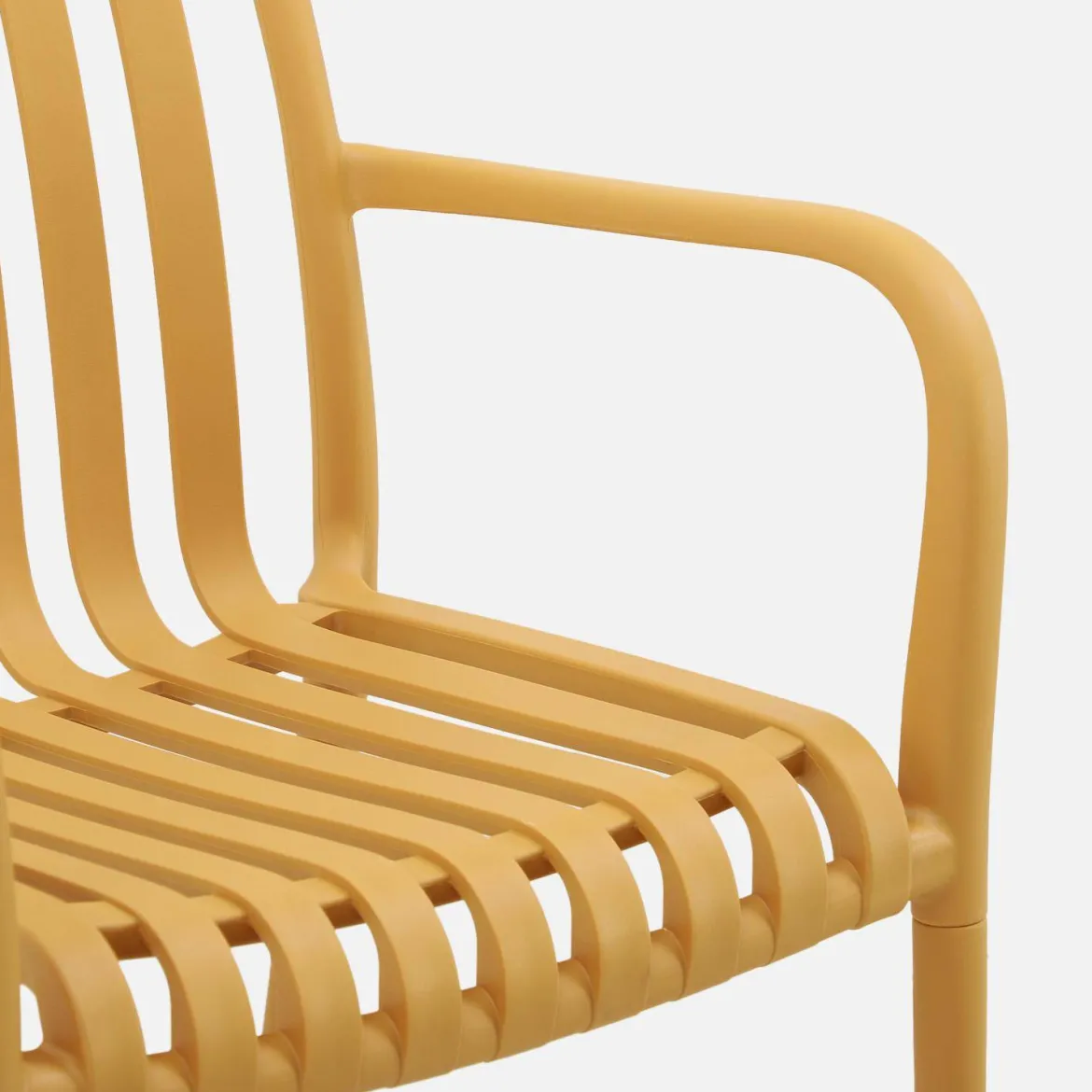 Set 4 poltrone da giardino in plastica