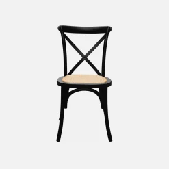 Set 4 sedie da bistrot vintage in legno